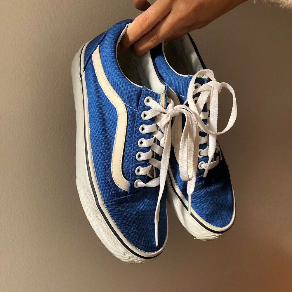 VANS Old Skool US Women’s 8 Blue - Picture 2 of 7